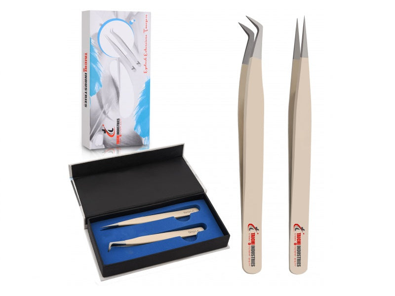 Different Types of Eyelash Extension Tweezers